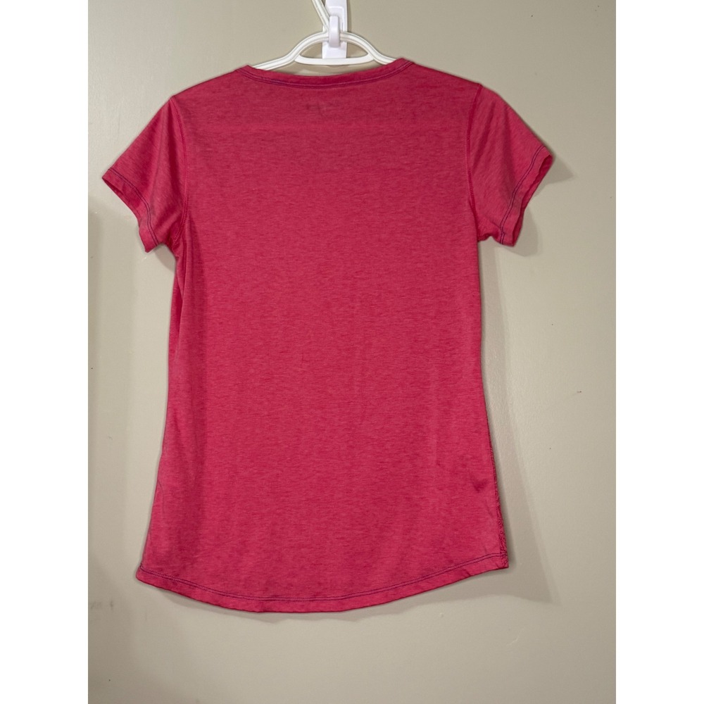 Cloudveil Pink Heathered Paisley Graphic Short Sleeve T-Shirt 1010556 M Boho - Picture 2 of 6